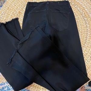 Judy Blue size 5/27 black flared jeans